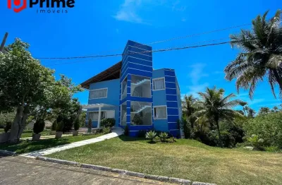Casa com excelente area externa à venda no condomínio lagoa da praia em guarapari/es.
