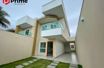 Casa duplex com 3 suítes e piscina na praia do morro, guarapari