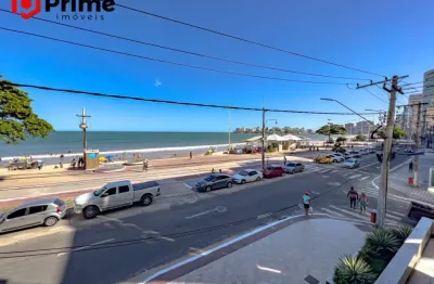 Apartamento de frente para o mar na praia do morro em guarapari com 160 m². muito espaço, conforto e toda conveniência para viver e morar bem.