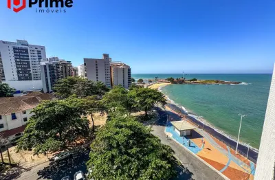 Exclusividade prime para você! belíssimo apartamento de alto padrão à venda na praia da areia preta, guarapari/es. toda exclusividade de um por andar!