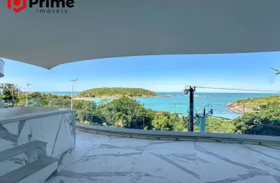 Raridade! apartamento de 4 suítes com hidro de frente para a praia de bacutia, na enseada azul em guarapari/es. venha se encantar com esta unidade.