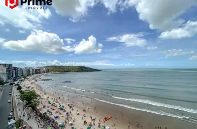 Conforto, comodidade e vista maravilhosa! apartamento de 3 quartos e de frente ao mar à venda na  praia do morro em guarapari - agende a sua visita!