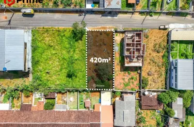 Terreno de 420m² à venda no bairro de fátima, guarapari/es, próximo à rodovia, ótimo para construção de casas em área residencial.