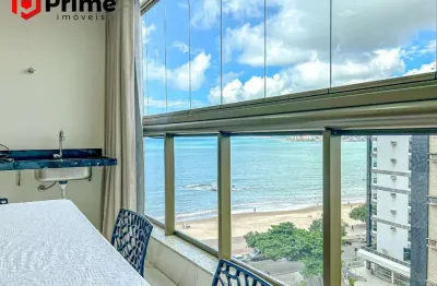 Apartamento à venda na praia do morro em guarapari/es com vista para o mar e localização privilegiada.