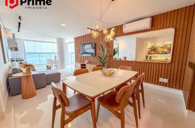 Maravilhoso apartamento de 4 suítes, de frente para o mar da praia do morro em guarapari/es. marque uma visita e se encante!