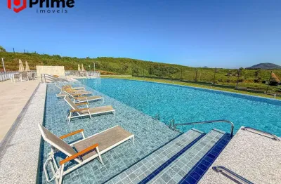 Reserva amary - terreno à venda no condomínio fechado com beach clube exclusivo de frente para a praia de peracanga em nova guarapari/es.