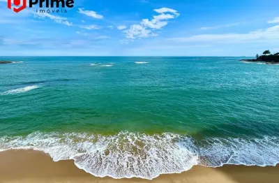 Apartamento à venda na praia da areia preta em guarapari/es, de frente para o mar, 3 quartos, dependência, vista panorâmica. Marque uma visita!