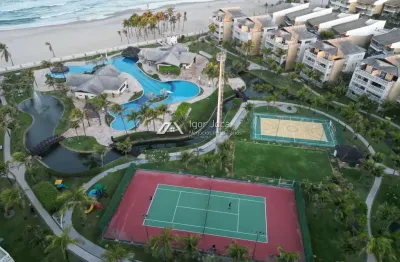 Apartamento pé na areia à venda | porto das dunas, aquiraz