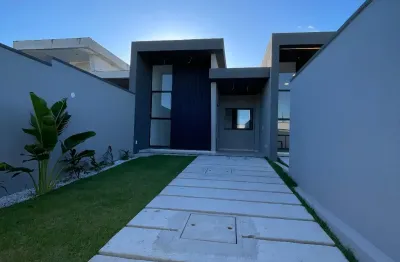 Casa plana com 3 quartos - com controle de acesso - eusébio
