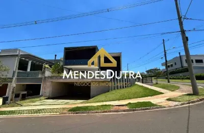 Casa em condomínio de alto padrão com piscina e 3 suítes à venda no villa d'aquila em piracicaba-sp.