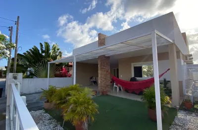 Linda casa em paripueira. residencial  aquaville, nascente, iluminada e muito ventilada.