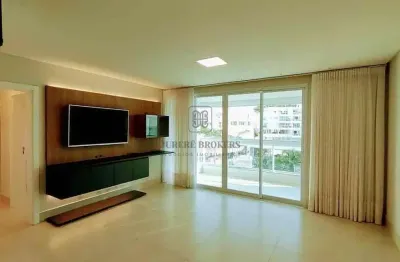 Apartamento mobiliado com 2 dormitórios (1 suíte) e varanda gourmet – 87 m²