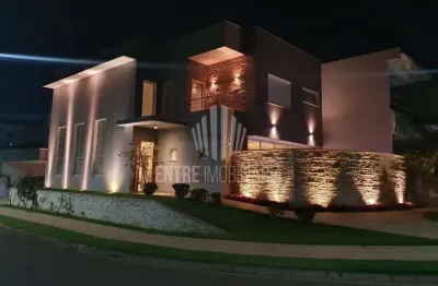 Casa em condomínio fechado com 3 quartos à venda na rua pedro belintani, 500, parque bom retiro, paulínia, 292 m2 por r$ 1.690.000