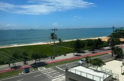Vendo lindo apartamento na frente do mar, na praia da costa. mobiliado ou não