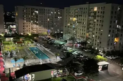 Apartamento 3 quartos para venda em belford roxo, centro, 3 dormitórios, 1 banheiro, 1 vaga