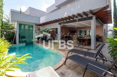 Casa em condomínio fechado com 4 quartos à venda na Avenida Diógenes Dolival Sampaio, Jardins Valência, Goiânia