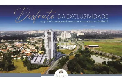 Sunset - apartamento com vista panorãmica para o parque goiânia 2