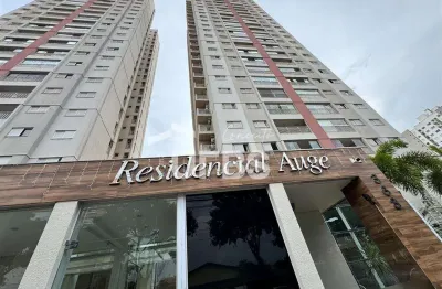 Apartamento mobiliado, 3 quartos, 1 suite, andar alto, lazer completo