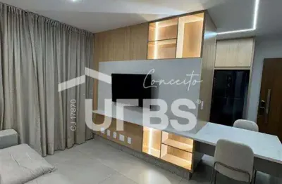 Flat mobiliado no moove brasal – setor bueno – 44 m² – 1 quarto – alto padrão e excelente localização