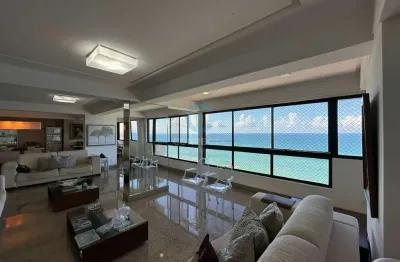 Apartamento mobiliado com 3 suítes em condomínio fechado – areia preta | 300 m²