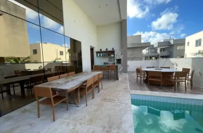 Casa para locação – flora boulevard, ponta negra/natal-rn | alto padrão & lazer