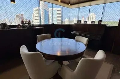 Apartamento de luxo à venda  com 3 suítes – tirol, natal/rn | 279m²