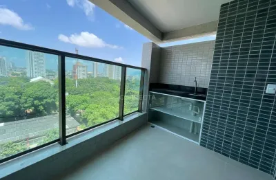 Aluguel-apartamento 2 quartos/1 suíte, varanda gourmet, 60m²-lagoa nova natal-rn
