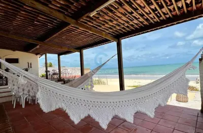 Venda de casa pé-na-areia em porto mirim – jacumã/rn