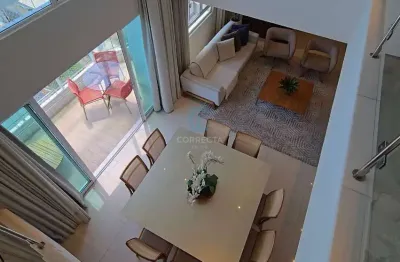 Venda apartamento duplex 4 quartos s/2 suítes em lagoa nova | 270m2