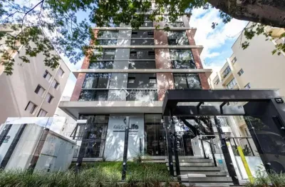 Apartamento com 1 quarto à venda na rua brigadeiro franco, 552, mercês, curitiba, 26 m2 por r$ 489.900