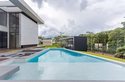 Casa em condomínio fechado com 5 quartos à venda na Rua Anastácio Homann, 651, Orleans, Curitiba, 630 m2 por R$ 9.450.000