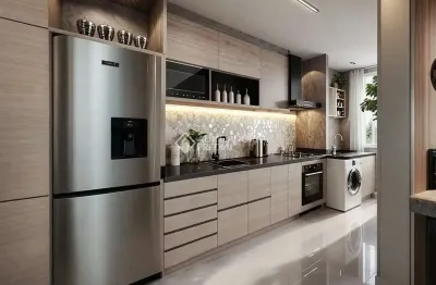 Apartamento com 2 quartos à venda na Rua Vicente Ciccarino, 587, Boa Vista, Curitiba, 61 m2 por R$ 600.000