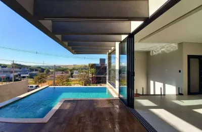 Casa com 3 dormitórios à venda, 205 m² por r$ 1.980.000,00 - loteamento residencial e comercial villa d'aquila - piracicaba/sp