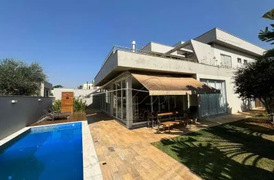 Excelente casa no condomínio reserva do engenho, com 04 suítes. piscina.