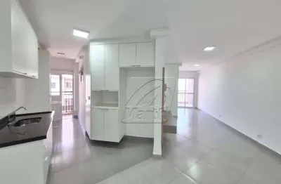 Apartamento com 2 dormitórios para alugar, 70 m² por r$ 3.000/mês - paulicéia - piracicaba/sp