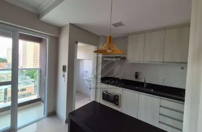 Apartamento com 1 dormitório para alugar, 50 m² por R$ 2.300/mês - Centro - Piracicaba/SP