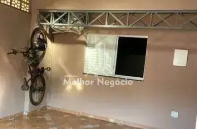 Cód:rrca4054 -casa à venda somente a vista, jardim santa rosa em sumaré. com 3 dorms,1 banheiro ,1 vaga de garagem.