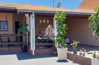 Casa à venda, Vila Real Continuação, Hortolândia, SP.Casa com 3 dorms,1 banheiro,3 vagas de garagem e com edicula no fundo