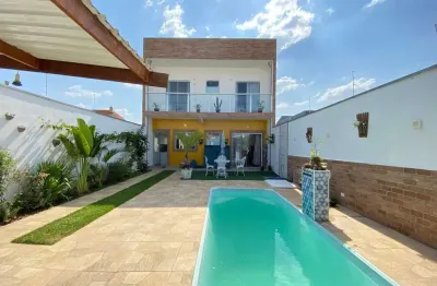 Somente à vista sobrado de 3 dormitórios com suíte, loteamento aberto monterey em monte mor sp