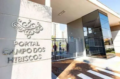 Apartamento à venda, com 2 dormitórios (quartos ) uma vaga de garagem no condomínio portal campo dos hibiscos, em sumaré, sp - rrap2962_lmn