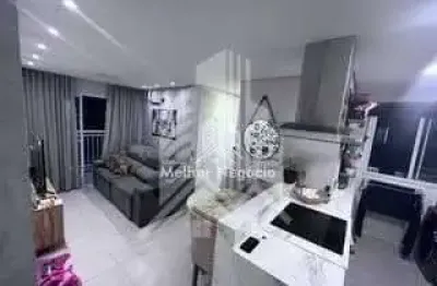 Apartamento à Venda com 02 dormitórios com suíte, no condomínio Unique Residence, no Jardim Santa Izabel, em Hortolândia, SP - CÓD: 3RAP2404_LMN