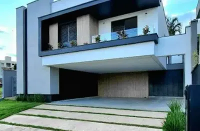 Linda casa à venda com 3 dormitórios sendo 3 suítes no condomínio vila d'áquila, 328m² - , piracicaba, sp