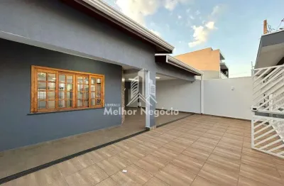 Casa com 3 dormitórios (quartos) bem amplos e 01 deles sendo suíte à venda no bairro jardim novo cambuí em hortolândia/sp.