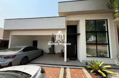 Casa á venda com 2 dormitórios sendo 1 suíte no condomínio residencial real parque, em sumaré, sp.