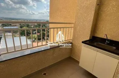 Apartamento novo com 2 dormitórios um com suíte à venda 59 m² - jardim américa ii - americana/sp