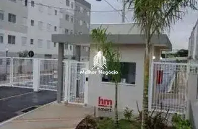 Apartamento à venda com 2 dormitórios e 1 banheiro no condomínio hm smart hortolândia ii em hortolândia - excelente localização!
