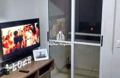 Apartamento á venda no bairro dois córregos 2 dormitórios, 55m² - piracicaba/sp