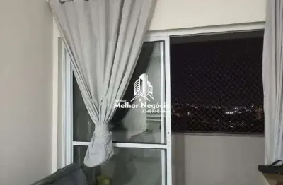 Apartamento de 50m2 de 2 dormitórios sendo 1 suíte e 2 vagas de garagem na vila massucheto em americana / sp