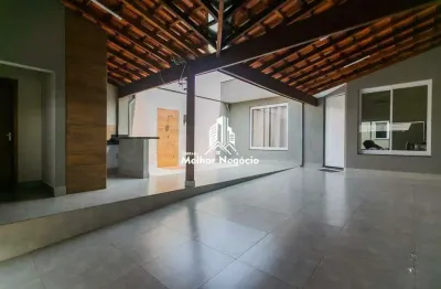 Ótima casa á venda 208m² 3 dormitórios (quartos) bairro água branca- piracicaba/sp