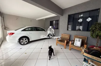 Casa (sobrado) com 04 dormitórios à venda, água branca, piracicaba - r$630 mil